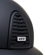 KEP ITALIA CROMO 2.0 TEXTILE KASK JEŹDZIECKI BORDEAUX CHIN/TEXTURIZED FRAME GRID SUBGRID/SILVER LOGO CZARNY - KEP Italia Equishop