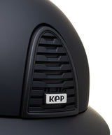 KEP ITALIA CROMO 2.0 TEXTILE KASK JEŹDZIECKI BORDEAUX CHIN/TEXTURIZED FRAME GRID SUBGRID/SILVER LOGO CZARNY - KEP Italia Equishop