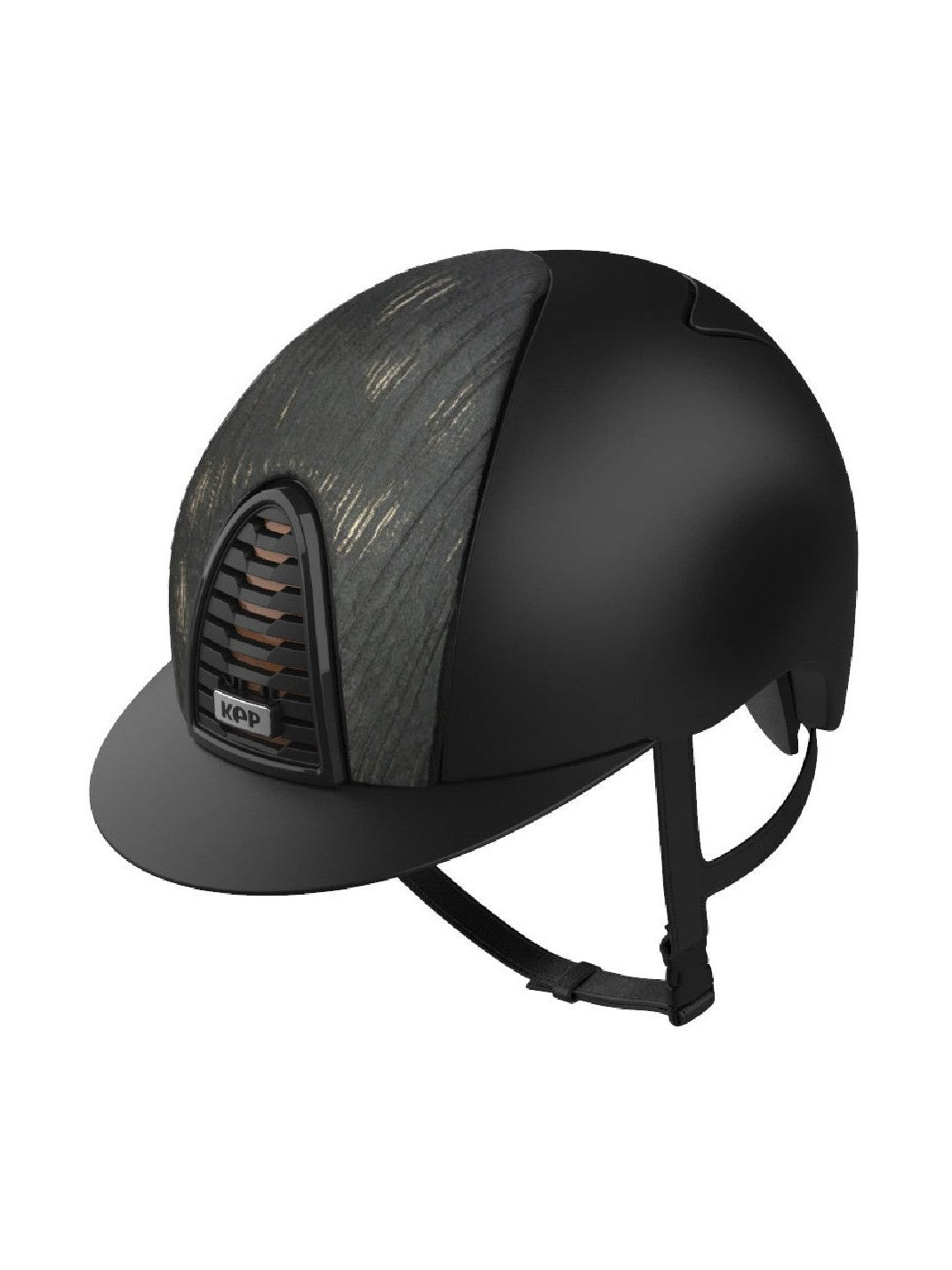 KEP ITALIA CROMO 2.0 TEXTILE KASK JEŹDZIECKI BRONZE VESNA CZARNY - KEP Italia Equishop