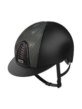 KEP ITALIA CROMO 2.0 TEXTILE KASK JEŹDZIECKI BRONZE VESNA CZARNY - KEP Italia Equishop