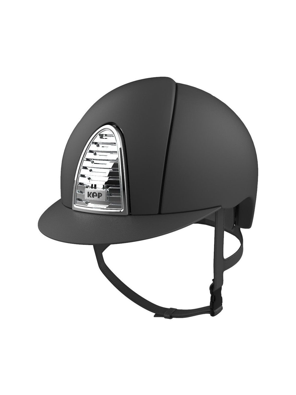 KEP ITALIA CROMO 2.0 TEXTILE KASK JEŹDZIECKI CHROME SZARY - KEP Italia Equishop