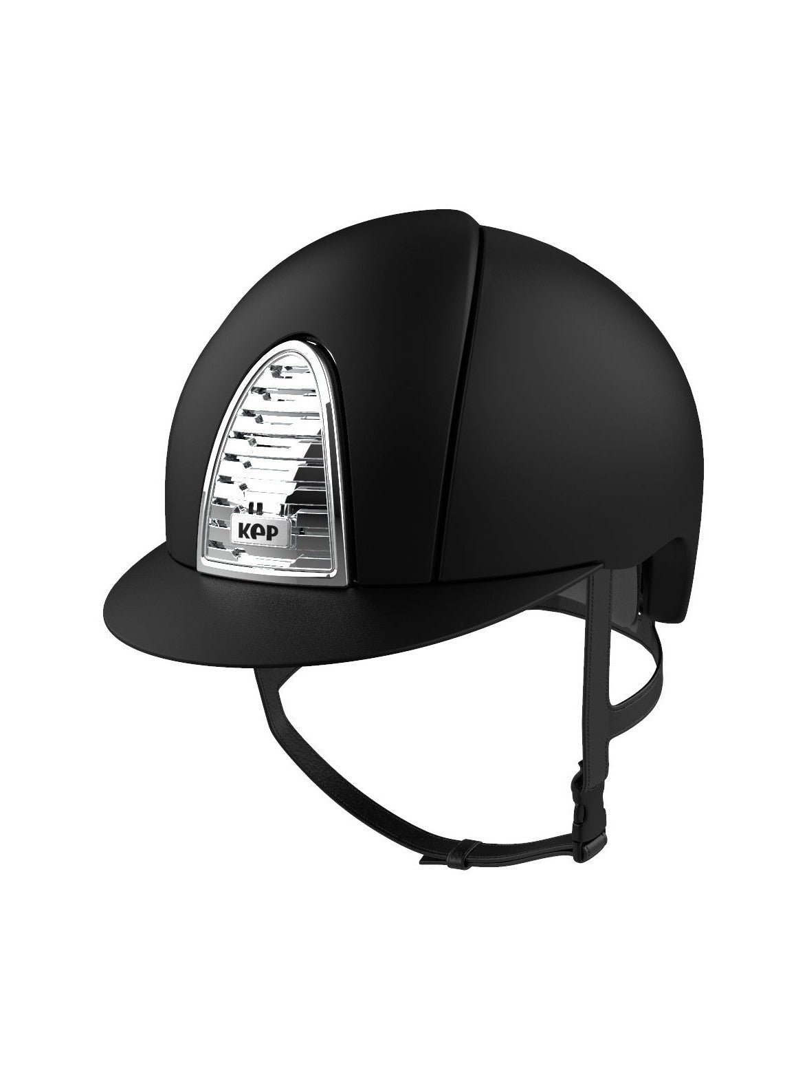 KEP ITALIA CROMO 2.0 TEXTILE KASK JEŹDZIECKI CZARNY - KEP Italia Equishop