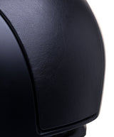 KEP ITALIA CROMO 2.0 TEXTILE KASK JEŹDZIECKI LEATHER FRONT REAR/CRISTALLI SUEDE LOGO CZARNY - KEP Italia Equishop