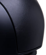 KEP ITALIA CROMO 2.0 TEXTILE KASK JEŹDZIECKI LEATHER FRONT REAR/CRISTALLI SUEDE LOGO CZARNY - KEP Italia Equishop