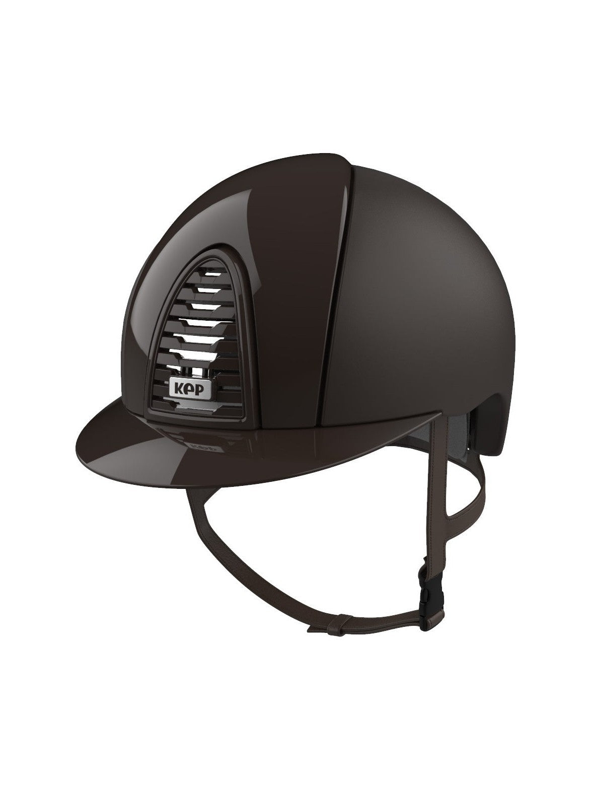 KEP ITALIA CROMO 2.0 TEXTILE KASK JEŹDZIECKI POLISH BRĄZOWY - KEP Italia Equishop