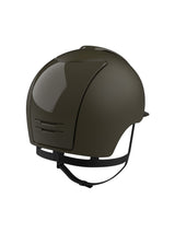 KEP ITALIA CROMO 2.0 TEXTILE KASK JEŹDZIECKI POLISH CIEMNOZIELONY - KEP Italia Equishop