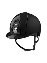 KEP ITALIA CROMO 2.0 TEXTILE KASK JEŹDZIECKI POLISH CZARNY - KEP Italia Equishop