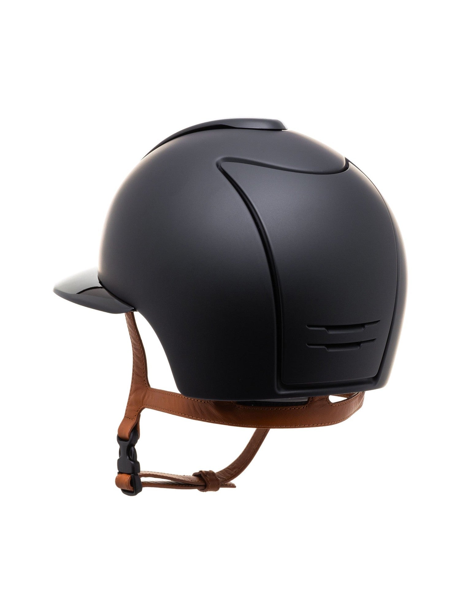 KEP ITALIA CROMO 2.0 TEXTILE KASK JEŹDZIECKI POLISH FRONT/POLISH POLO VISOR/BEIGE CHIN/ROSE GOLD FRAME/ZIRCONS RG LOGO CZARNY - KEP Italia Equishop