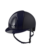 KEP ITALIA CROMO 2.0 TEXTILE KASK JEŹDZIECKI POLISH GRANATOWY - KEP Italia Equishop