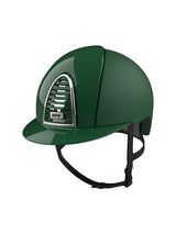 KEP ITALIA CROMO 2.0 TEXTILE KASK JEŹDZIECKI POLISH ZIELONY - KEP Italia Equishop