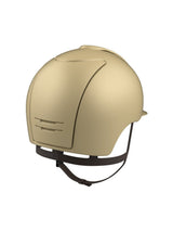 KEP ITALIA CROMO 2.0 TEXTILE KASK JEŹDZIECKI ROSE GOLD PIASKOWY - KEP Italia Equishop