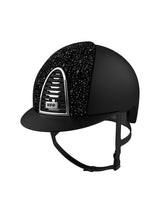 KEP ITALIA CROMO 2.0 TEXTILE KASK JEŹDZIECKI SPARKLING CZARNY - KEP Italia Equishop