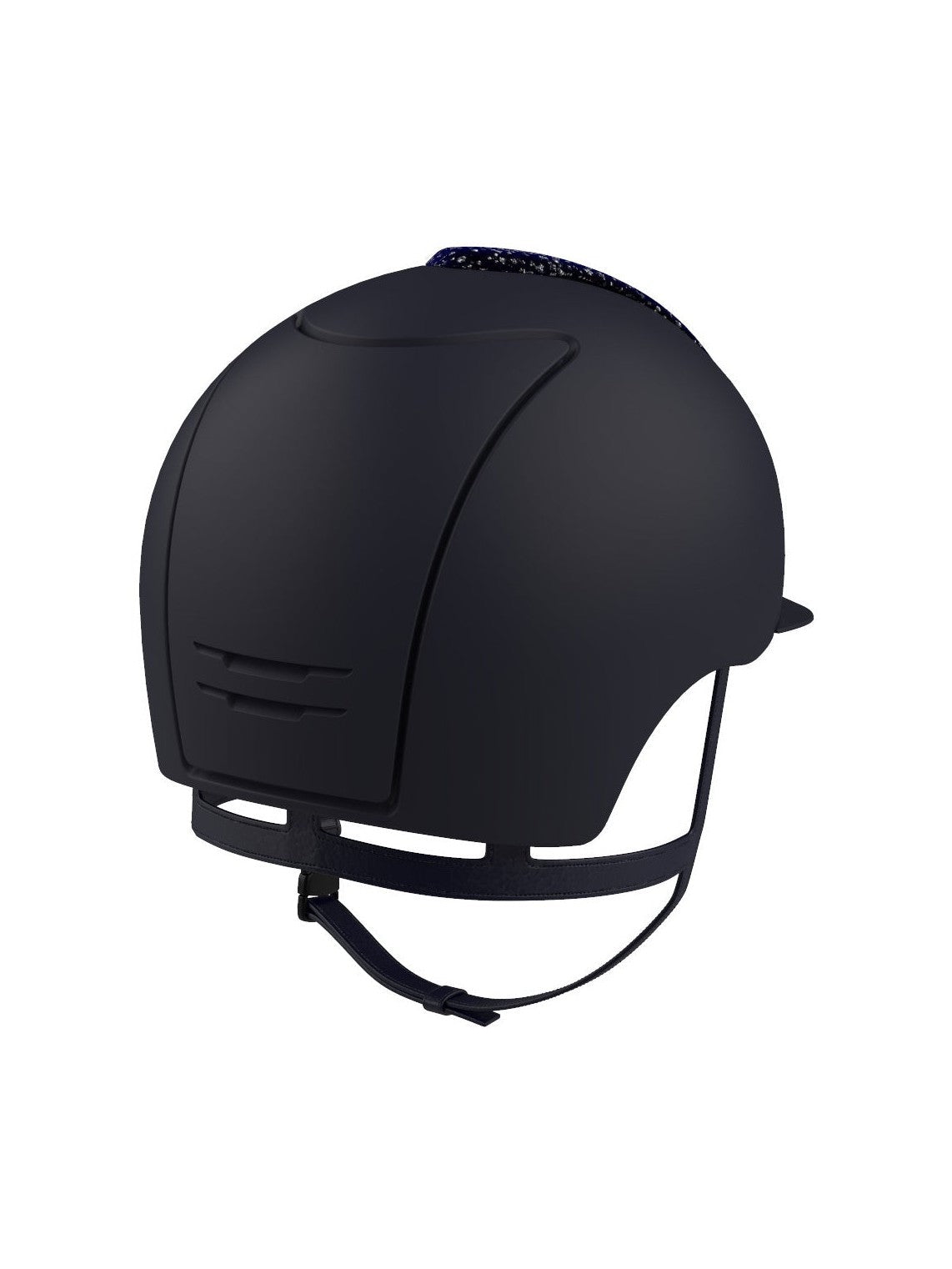 KEP ITALIA CROMO 2.0 TEXTILE KASK JEŹDZIECKI SPARKLING GRANATOWY - KEP Italia Equishop