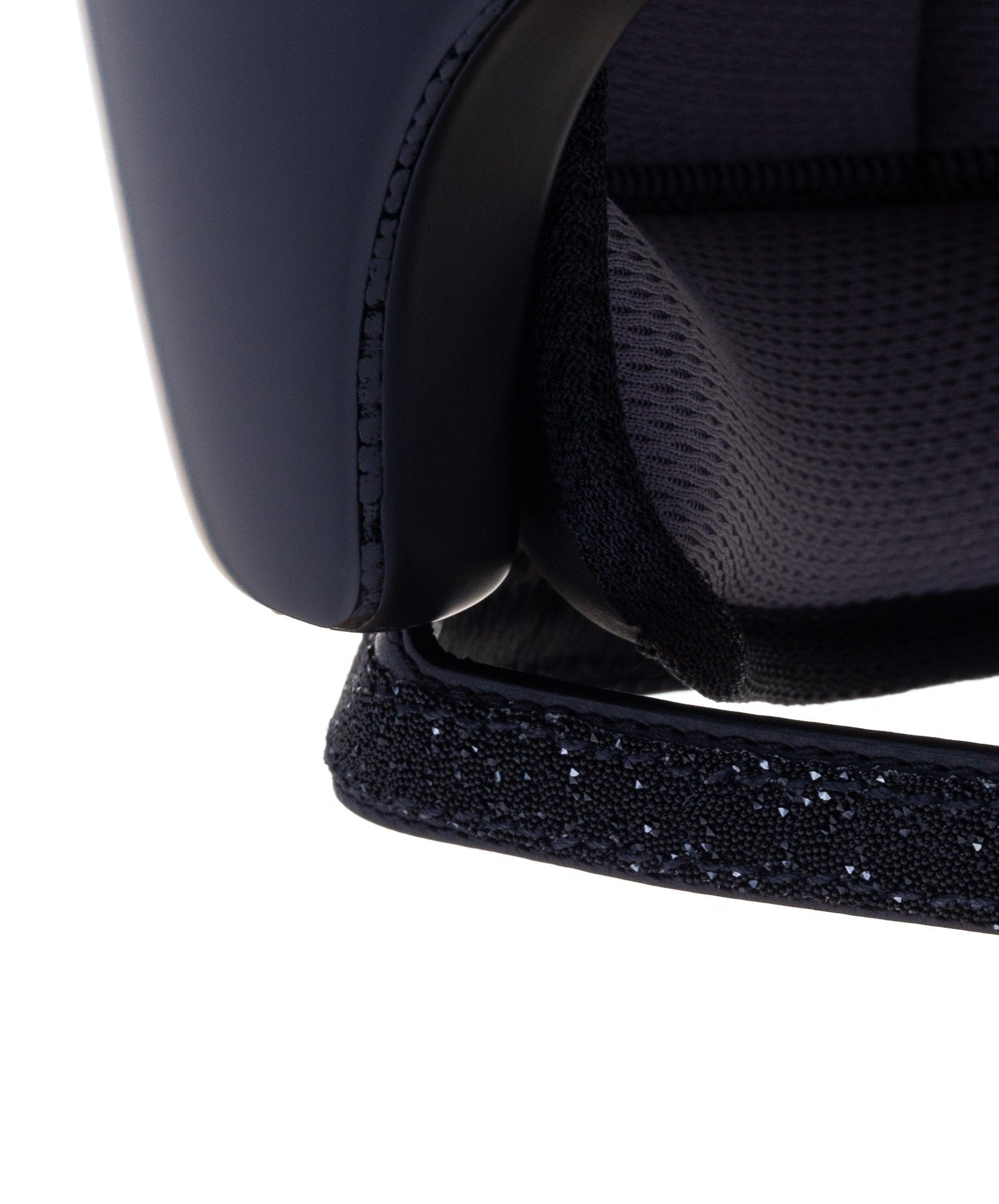 KEP ITALIA CROMO 2.0 TEXTILE KASK JEŹDZIECKI STAR BLUE/CRYSTAL BLK STRAP/DIAMOND BLK/ZIRCONI BLUE CZARNY - KEP Italia Equishop