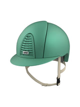 KEP ITALIA CROMO 2.0 TEXTILE KASK JEŹDZIECKI TURKUSOWY - KEP Italia Equishop