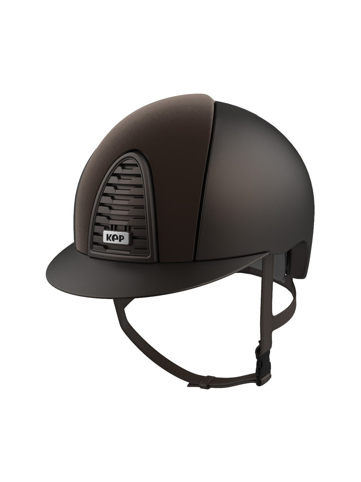 KEP ITALIA CROMO 2.0 TEXTILE KASK JEŹDZIECKI VELVET BRĄZOWY - KEP Italia Equishop