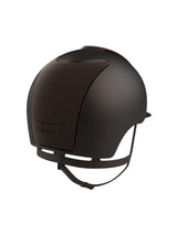 KEP ITALIA CROMO 2.0 TEXTILE KASK JEŹDZIECKI VELVET BRĄZOWY - KEP Italia Equishop