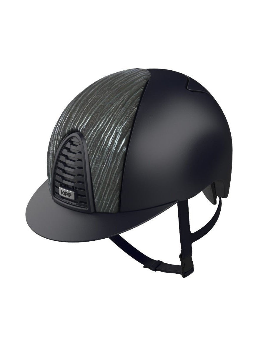 KEP ITALIA CROMO 2.0 TEXTILE KASK JEŹDZIECKI VESNA GRANATOWY - KEP Italia Equishop