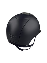 KEP ITALIA CROMO 2.0 TEXTILE KASK JEŹDZIECKI VESNA GRANATOWY - KEP Italia Equishop