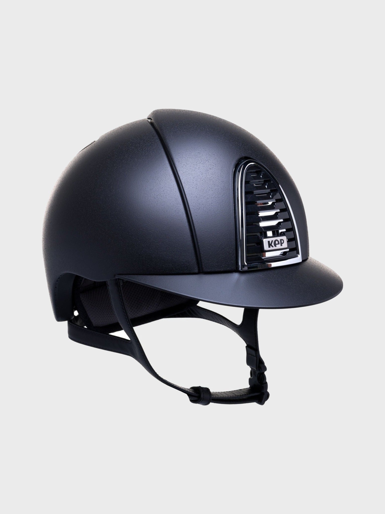 KEP ITALIA CROMO 2.0 TEXTURED KASK JEŹDZIECKI CZARNY - KEP Italia Equishop