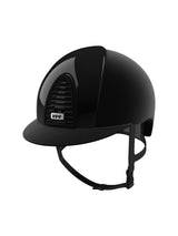 KEP ITALIA CROMO 2.0 VELVET KASK JEŹDZIECKI POLISH CZARNY - KEP Italia Equishop