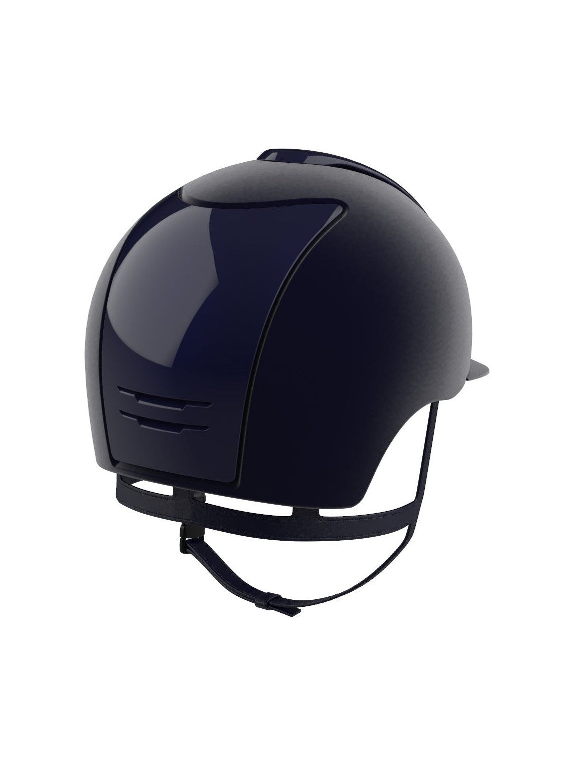 KEP ITALIA CROMO 2.0 VELVET KASK JEŹDZIECKI POLISH GRANATOWY - KEP Italia Equishop