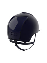 KEP ITALIA CROMO 2.0 VELVET KASK JEŹDZIECKI POLISH GRANATOWY - KEP Italia Equishop