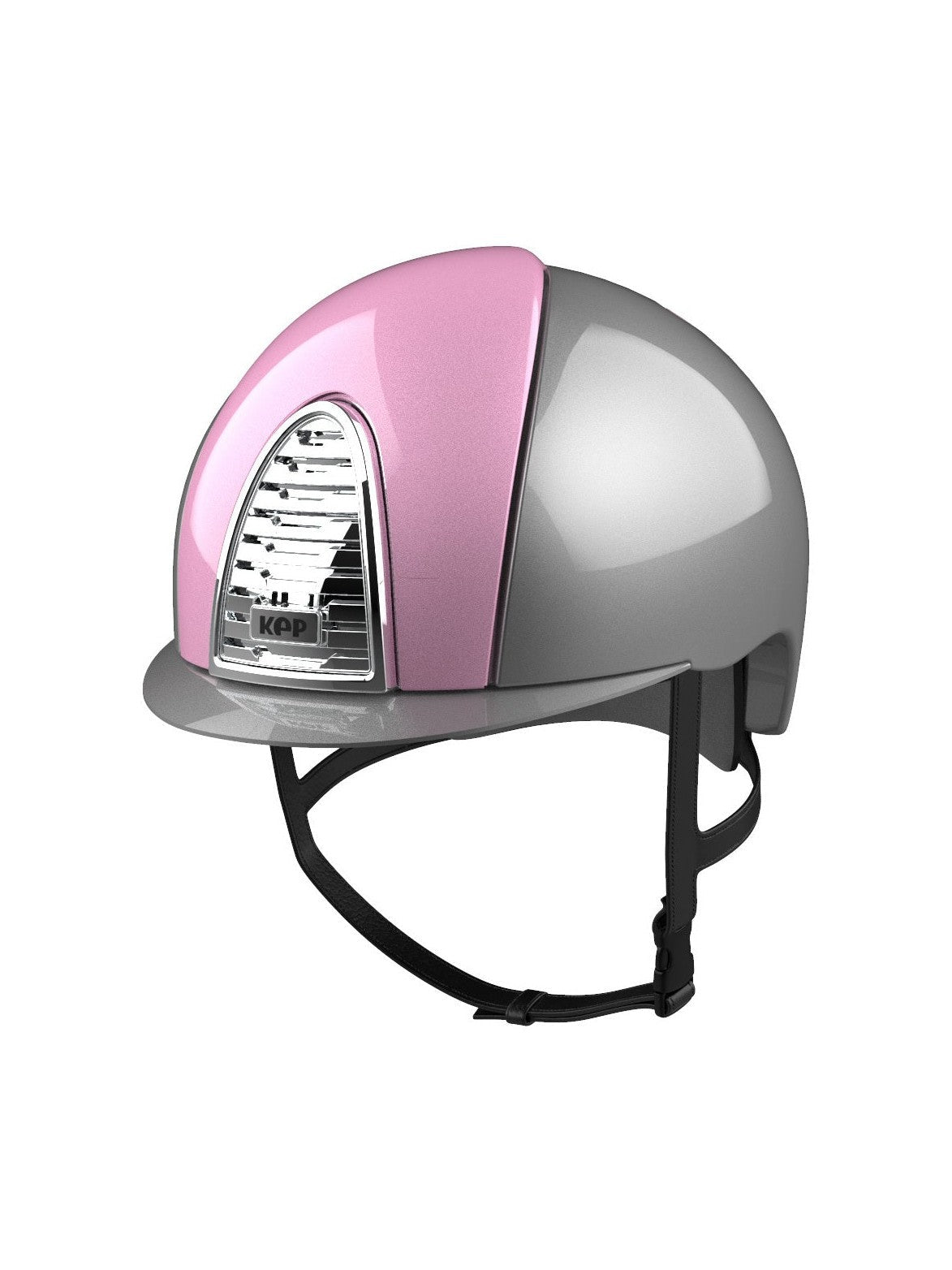 KEP ITALIA CROMO 2.0 XC CROSS KASK JEŹDZIECKI METAL JASNOSZARY - KEP Italia Equishop