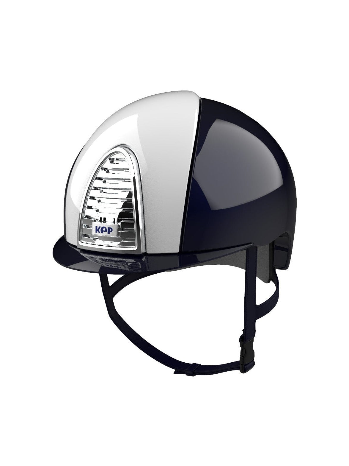 KEP ITALIA CROMO 2.0 XC CROSS POLISH KASK JEŹDZIECKI METAL GRANATOWY - KEP Italia Equishop