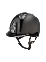 KEP ITALIA E - LIGHT MATT KASK JEŹDZIECKI 3 METAL INSERTS CZARNY - KEP Italia Equishop