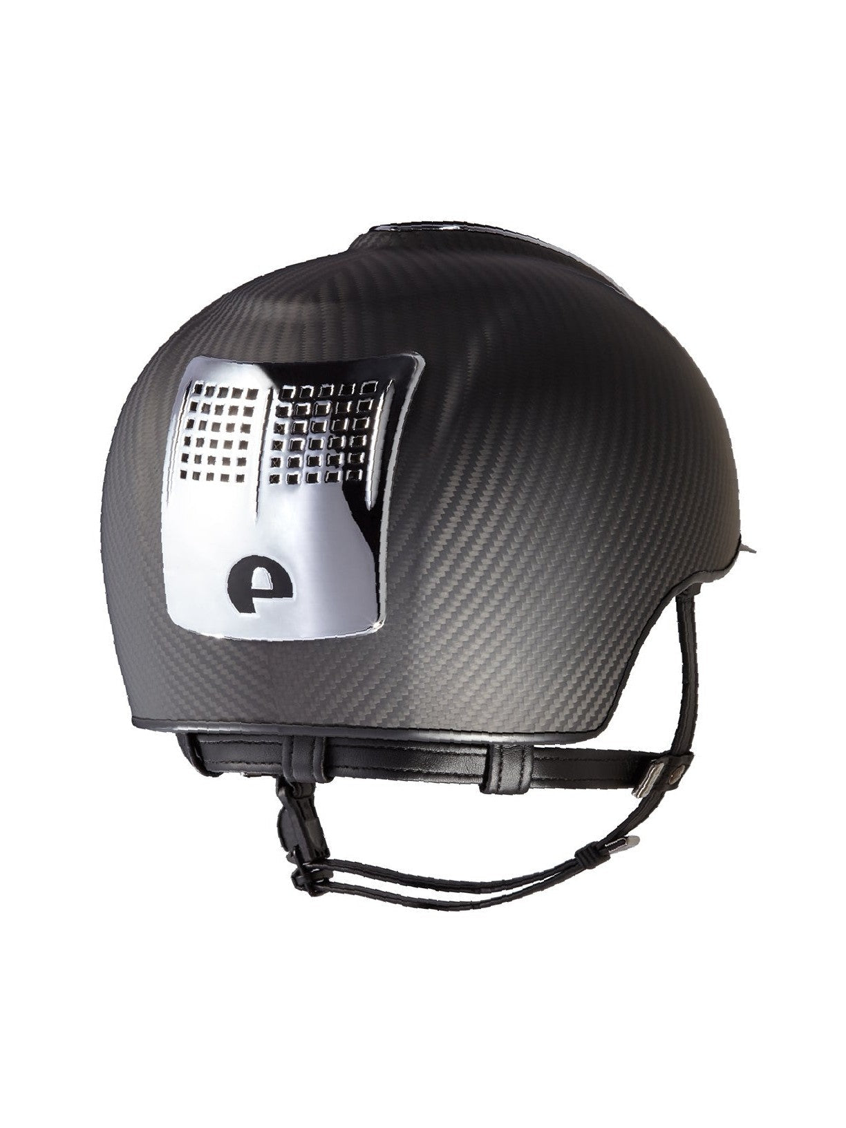 KEP ITALIA E - LIGHT MATT KASK JEŹDZIECKI CZARNY / SREBRNY - KEP Italia Equishop