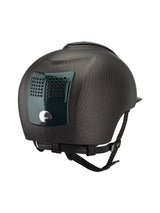 KEP ITALIA E - LIGHT MATT KASK JEŹDZIECKI CZARNY / ZIELONY - KEP Italia Equishop
