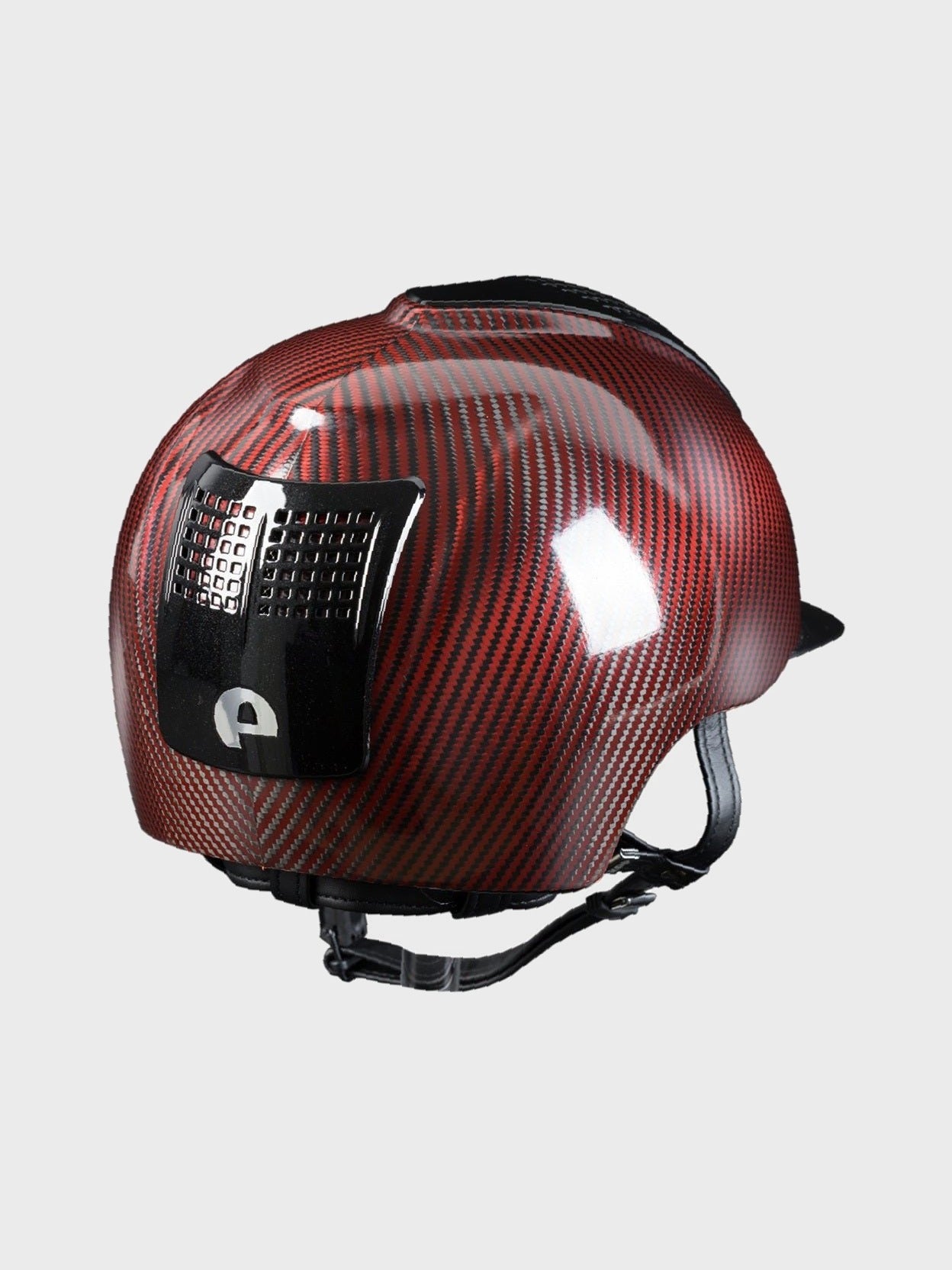 KEP ITALIA E - LIGHT SHINE KASK JEŹDZIECKI METAL CZERWONY / CZARNY - KEP Italia Equishop