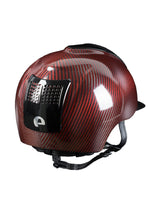 KEP ITALIA E - LIGHT SHINE KASK JEŹDZIECKI METAL CZERWONY / CZARNY - KEP Italia Equishop