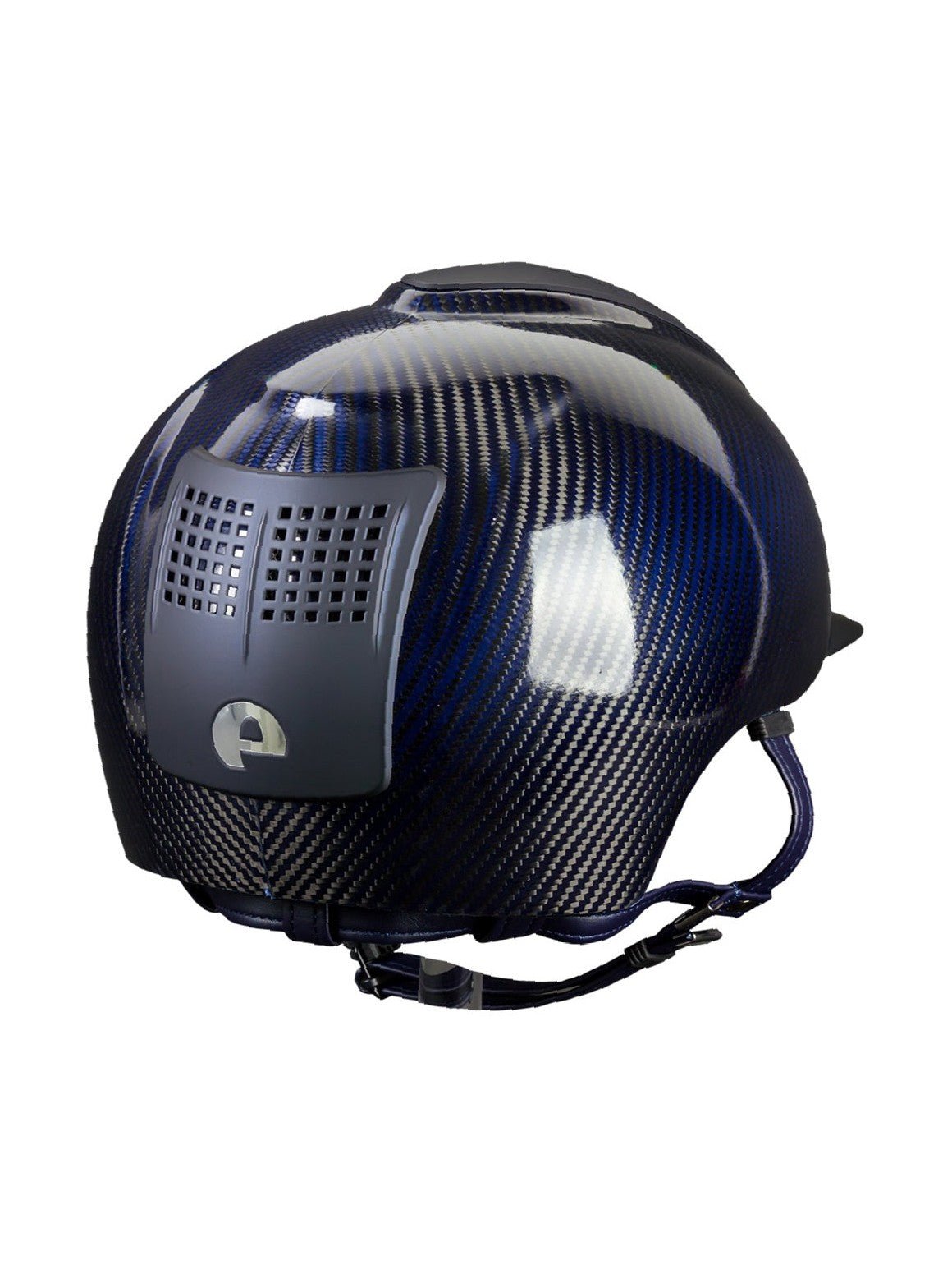 KEP ITALIA E - LIGHT SHINE KASK JEŹDZIECKI TITANIUM MATT GRANATOWY / CZARNY - KEP Italia Equishop