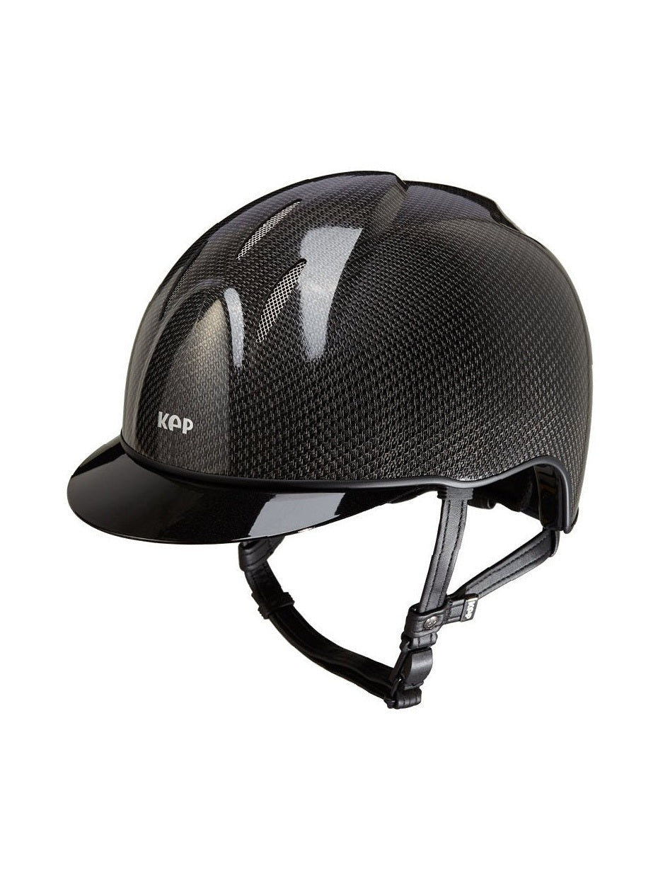 KEP ITALIA E - LIGHT SHINE KASK JEŹDZIECKI TITANIUM METAL CZARNY - KEP Italia Equishop