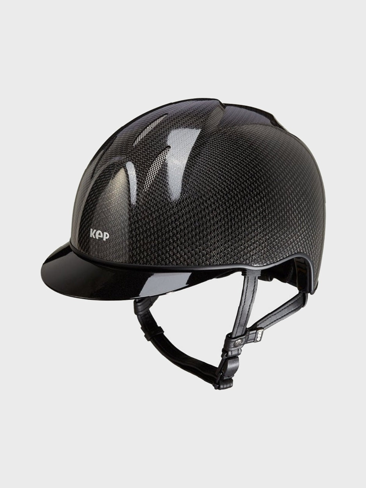 KEP ITALIA E - LIGHT SHINE KASK JEŹDZIECKI TITANIUM METAL CZARNY - KEP Italia Equishop