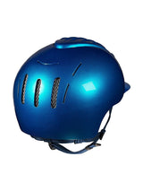 KEP ITALIA ENDURANCE KASK JEŹDZIECKI KINGFISHER NIEBIESKI - KEP Italia Equishop