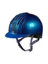 KEP ITALIA ENDURANCE KASK JEŹDZIECKI KINGFISHER NIEBIESKI - KEP Italia Equishop