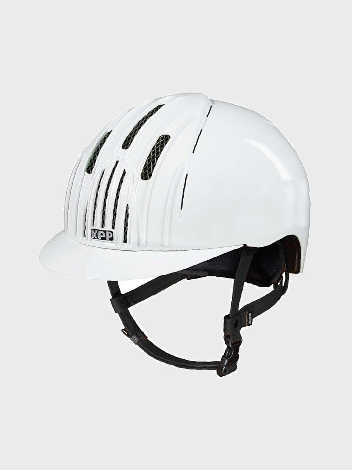 KEP ITALIA ENDURANCE KASK JEŹDZIECKI SHINE BIAŁY - KEP Italia Equishop