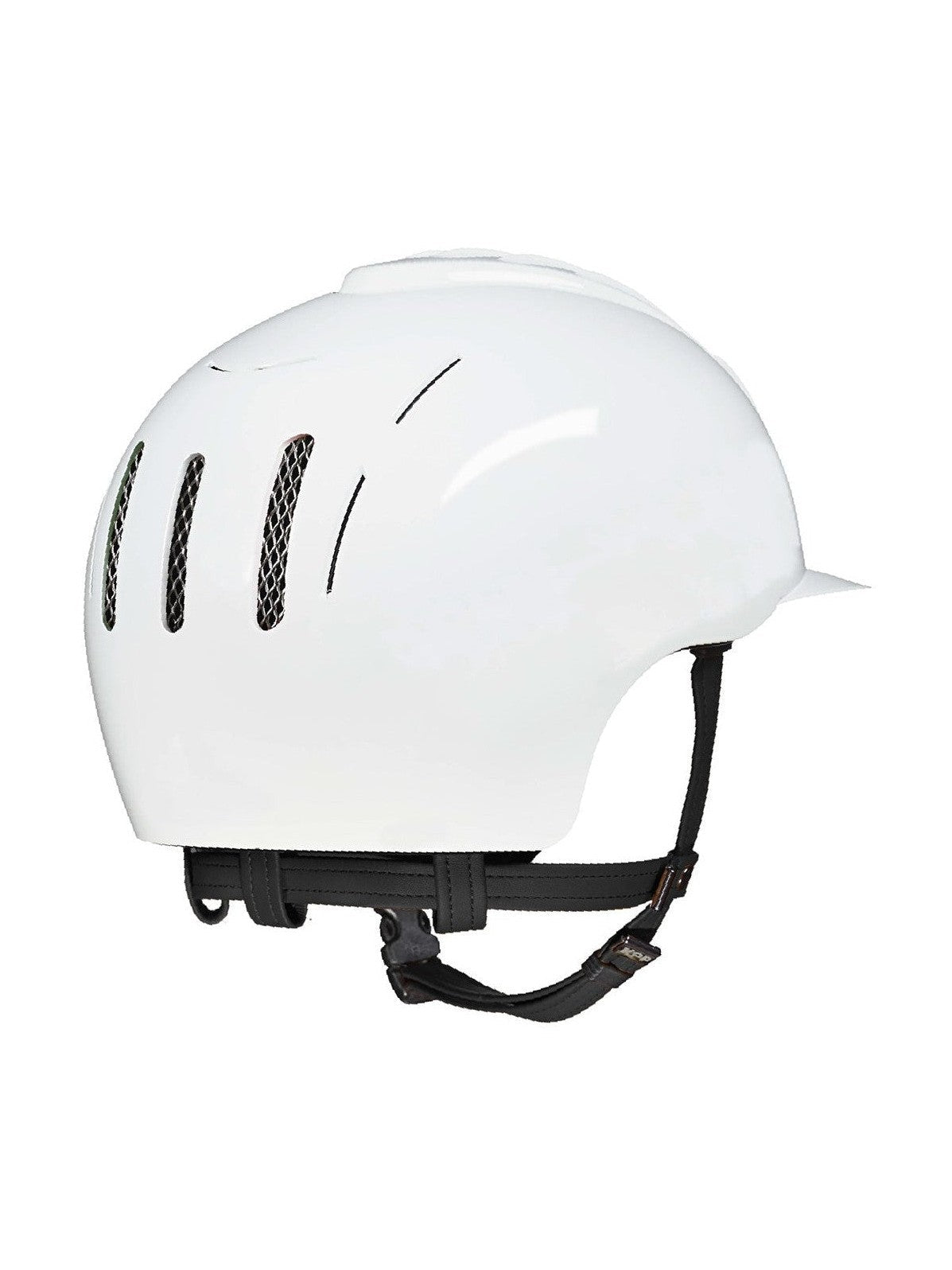 KEP ITALIA ENDURANCE KASK JEŹDZIECKI SHINE BIAŁY - KEP Italia Equishop
