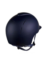 KEP ITALIA FAST CHROME GRIDS KASK JEŹDZIECKI GRANATOWY - KEP Italia Equishop