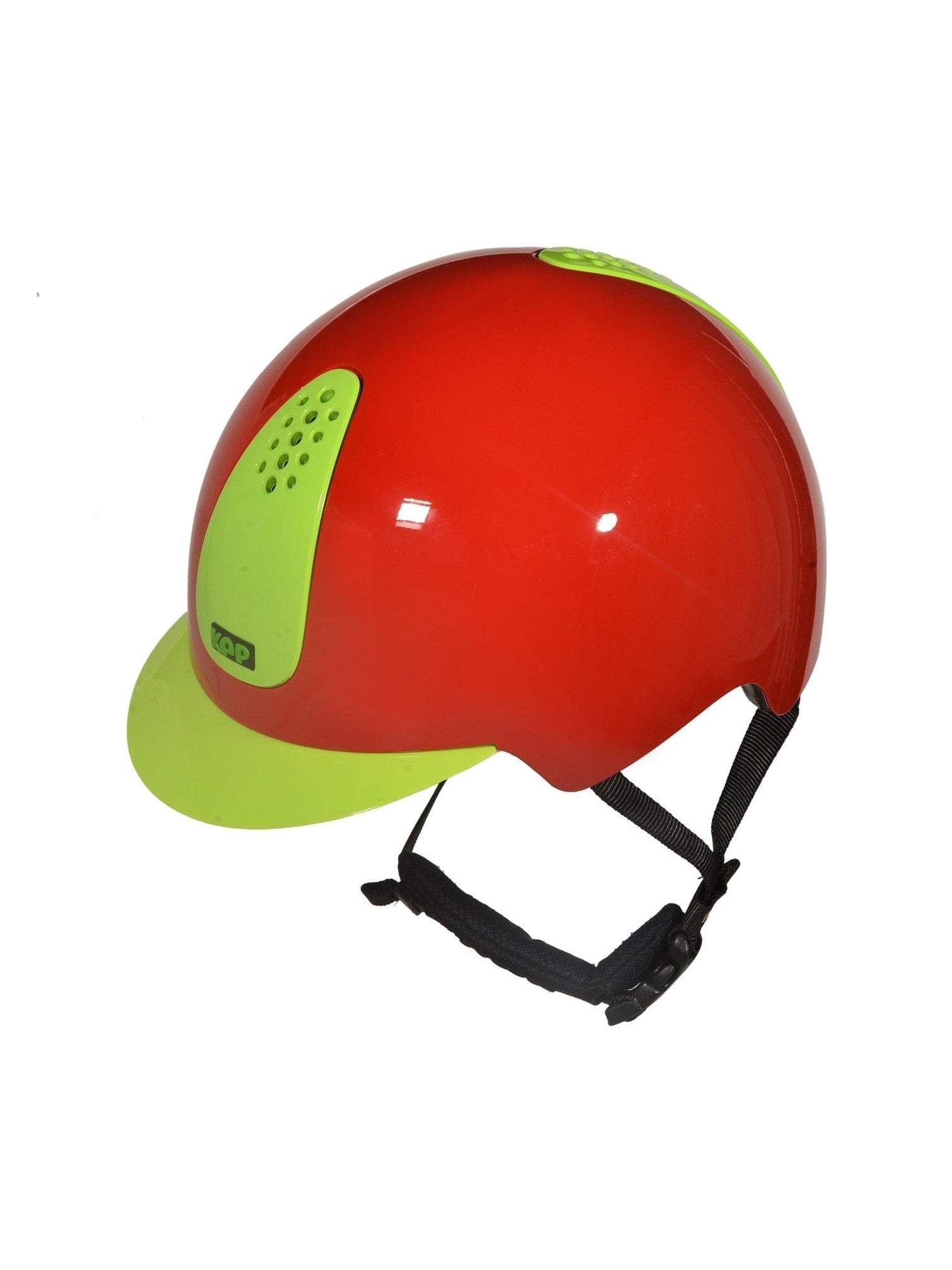 KEP ITALIA KEPPY KASK JEŹDZIECKI DZIECIĘCY CZERWONY / ZIELONY - KEP Italia Equishop