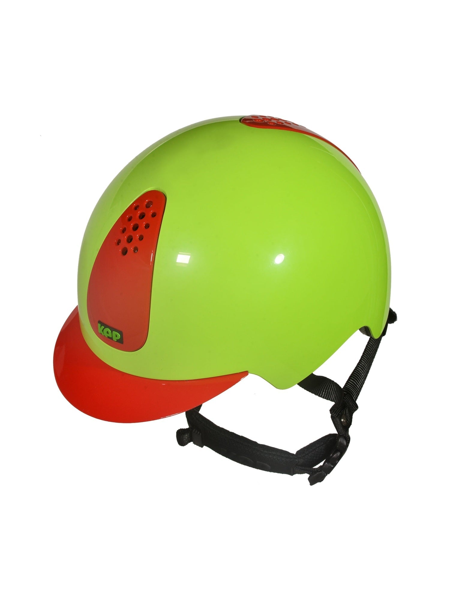 KEP ITALIA KEPPY KASK JEŹDZIECKI DZIECIĘCY ZIELONY / CZERWONY - KEP Italia Equishop