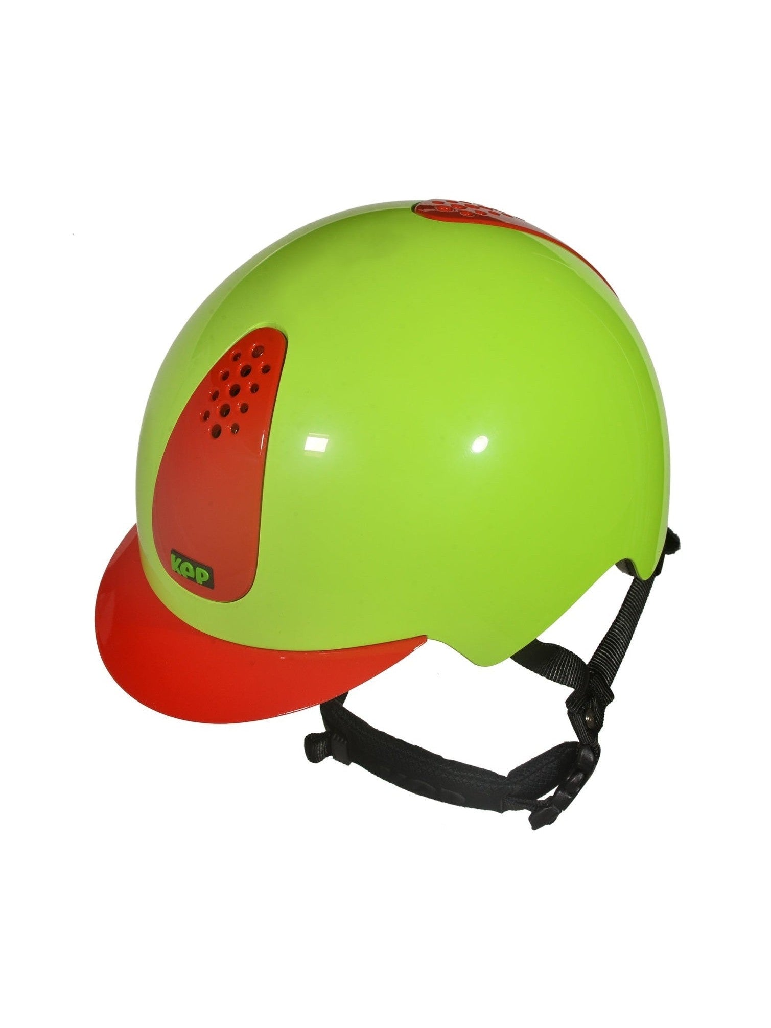 KEP ITALIA KEPPY KASK JEŹDZIECKI DZIECIĘCY ZIELONY / CZERWONY - KEP Italia Equishop