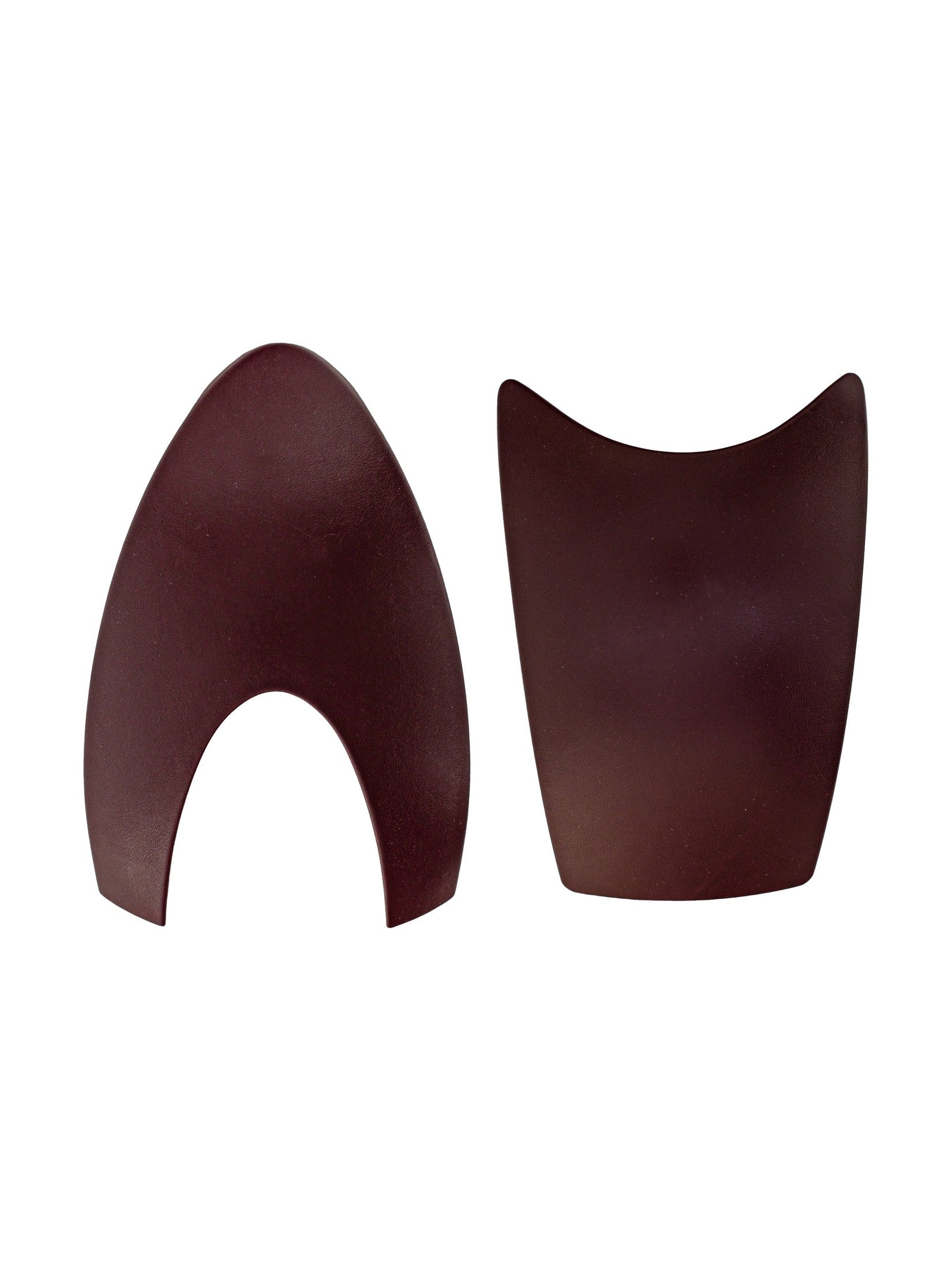 KEP ITALIA PANELE DO KASKU LEATHER BURGUNDOWE - KEP Italia Equishop