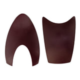 KEP ITALIA PANELE DO KASKU LEATHER BURGUNDOWE - KEP Italia Equishop