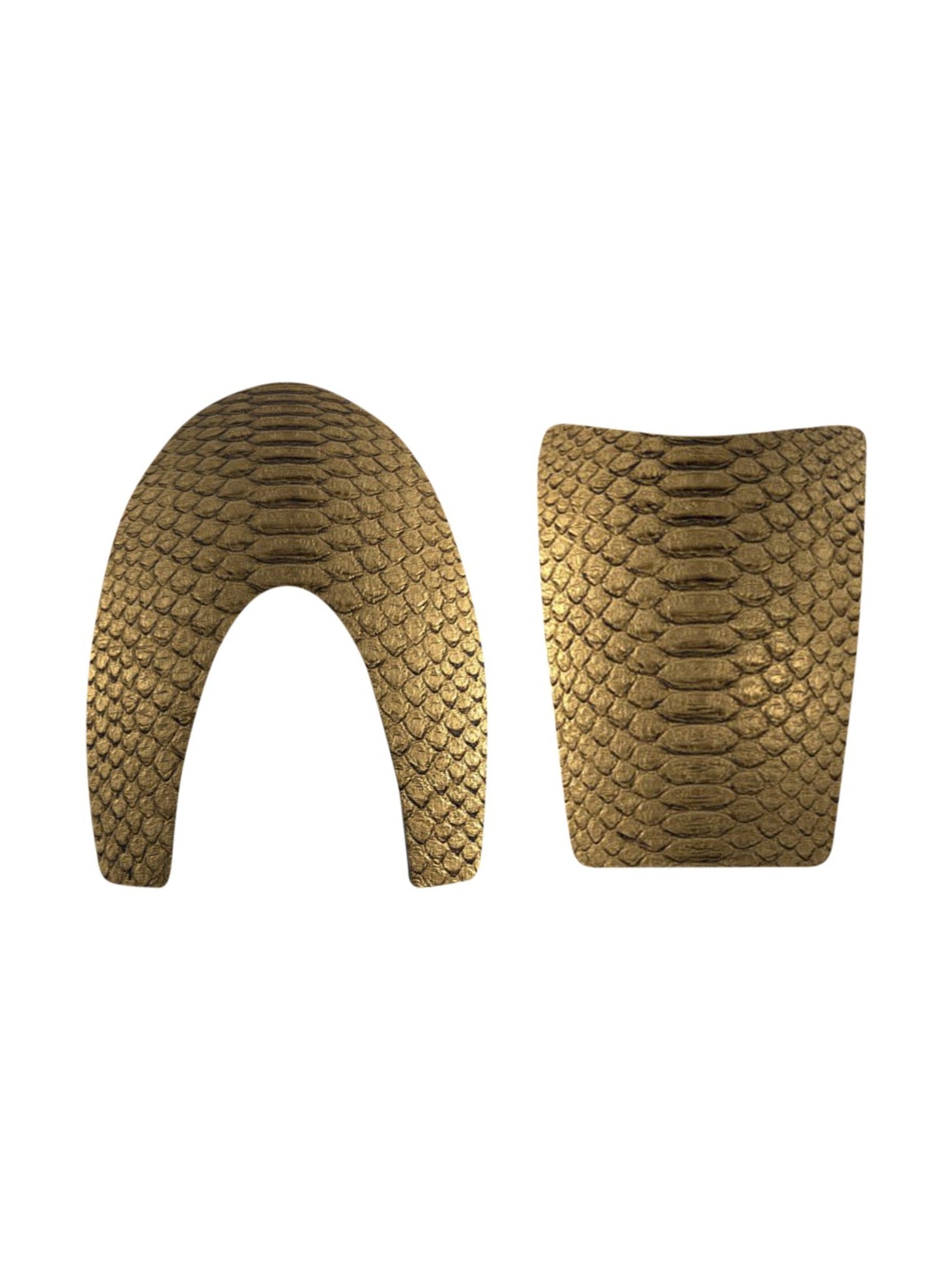 KEP ITALIA PANELE DO KASKU PYTHON LAMINATED ZŁOTE - KEP Italia Equishop