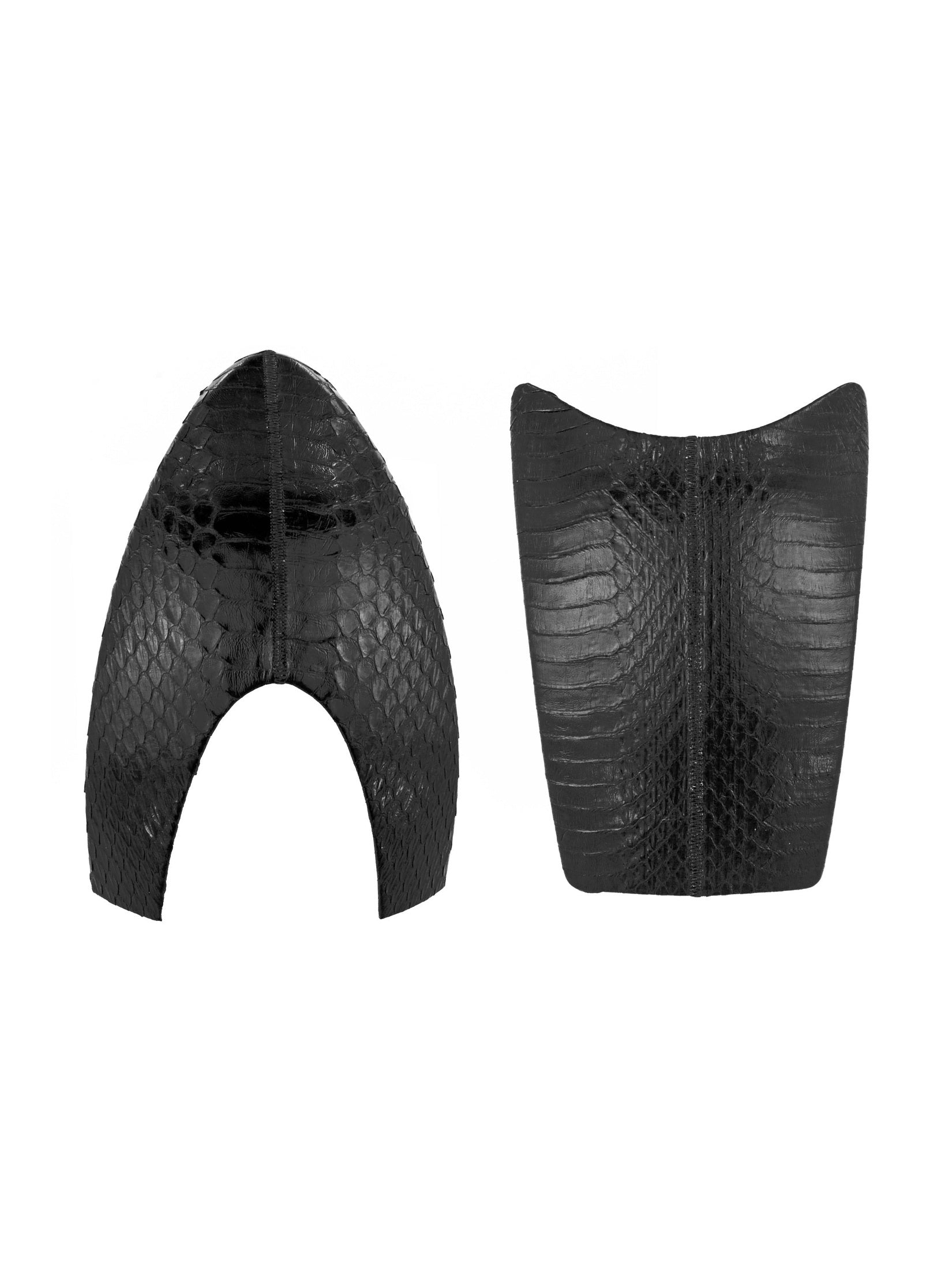 KEP ITALIA PANELE DO KASKU SNAKE MATT CZARNE - KEP Italia Equishop