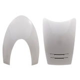 KEP ITALIA PANELE DO KASKU TWIST STRIPE BIAŁE - KEP Italia Equishop